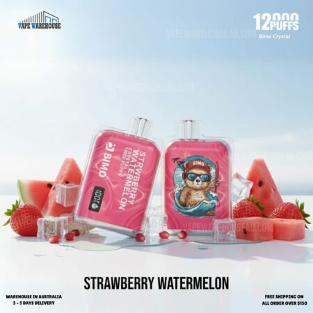 BIMO Crystal 12000 Puffs Strawberry Watermelon