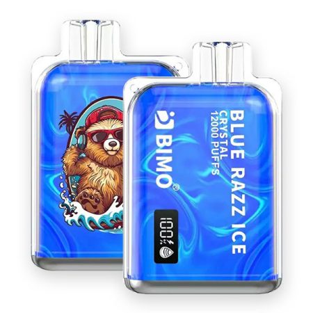 BIMO Crystal 12000 Puffs Blue Razz Ice