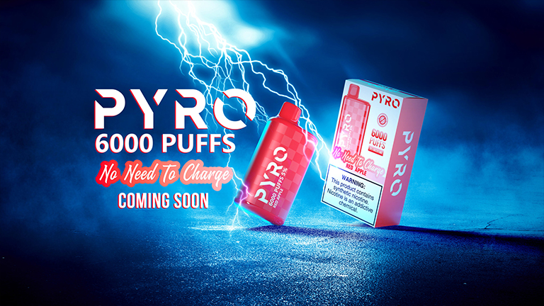 PYRO 6000 Puffs details