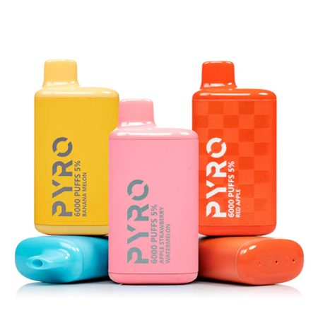 PYRO 6000 Puffs - Pack 5 items