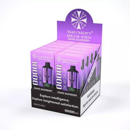 SEREIN MECH-PRO 10000 Puffs Grape Raspberry