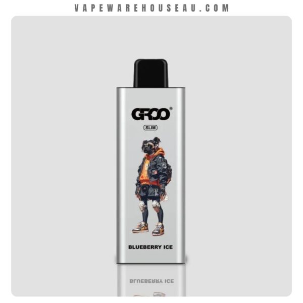 GROO Slim 9000 Puffs Blueberry Ice