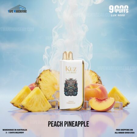 Kuz LUX 9000 Puffs Peach Pineapple