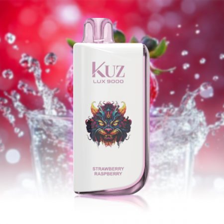 Kuz LUX 9000 Puffs Strawberry Raspberry