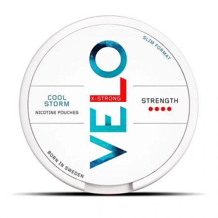 VELO Nicotine Pouches Cool Storm X-Strong