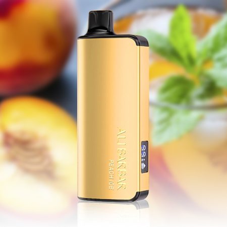 ALIBARBAR INGOT 9000 Puffs Peach Ice