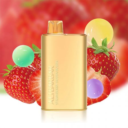 ALIBARBAR RICH 8000 Puffs Strawberry Hubba Bubba